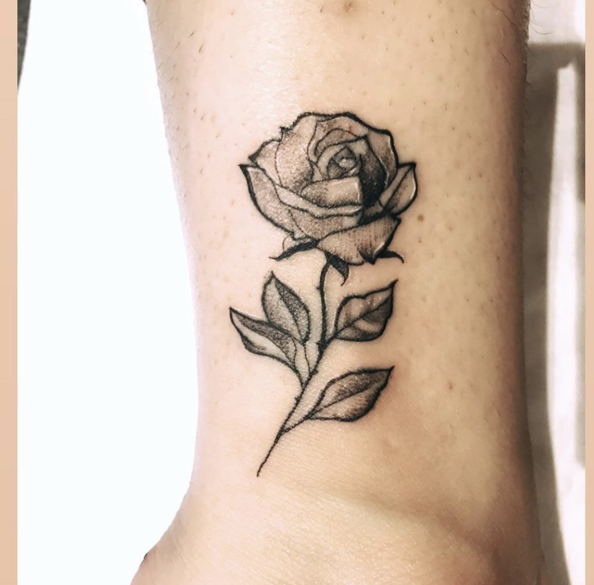 Floral tattoos for girls
