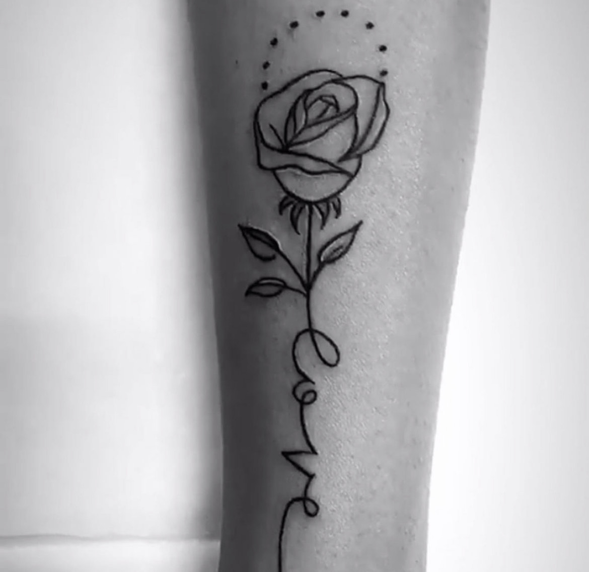 Floral tattoos for girls