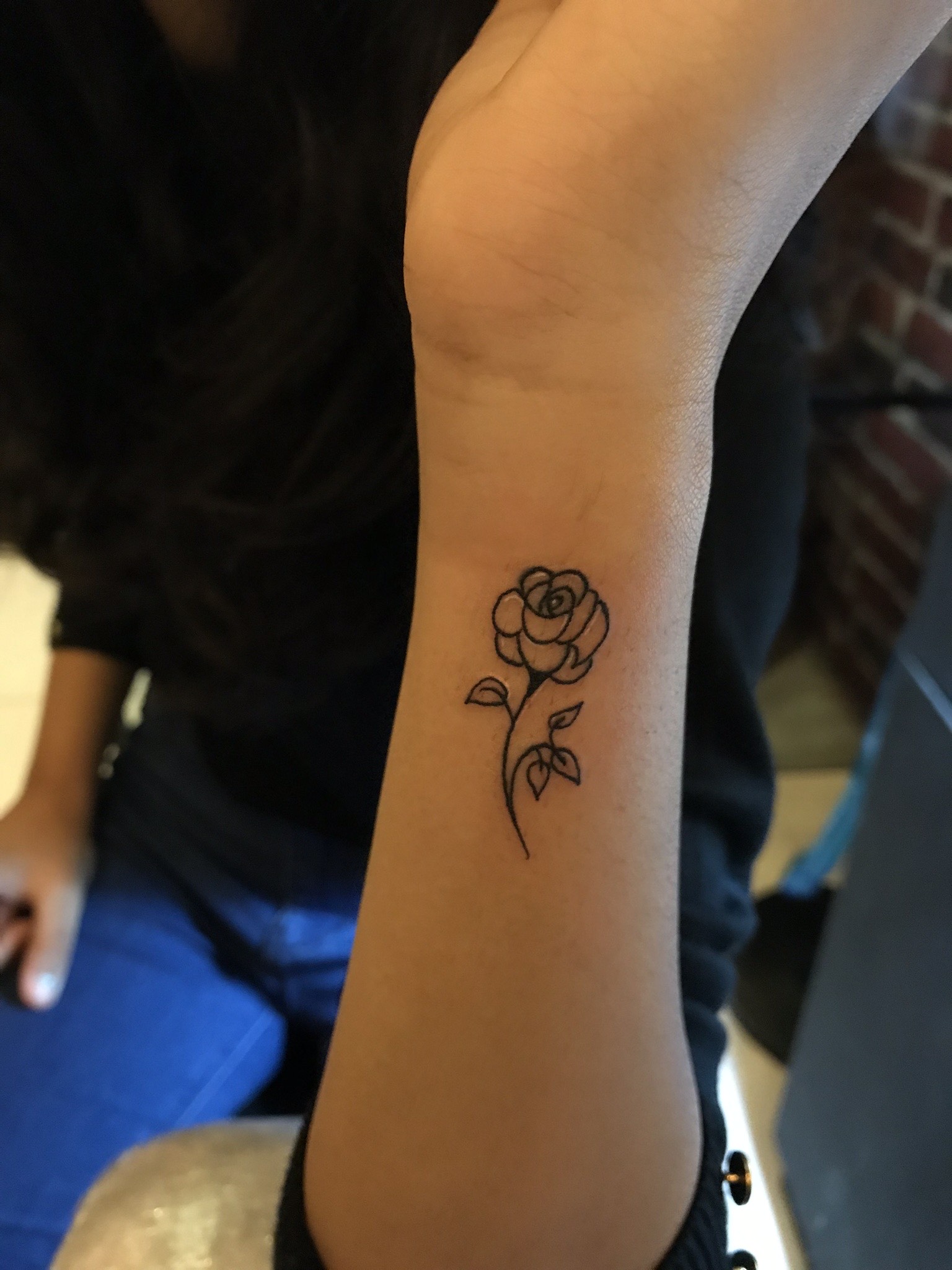 Floral tattoos for girls