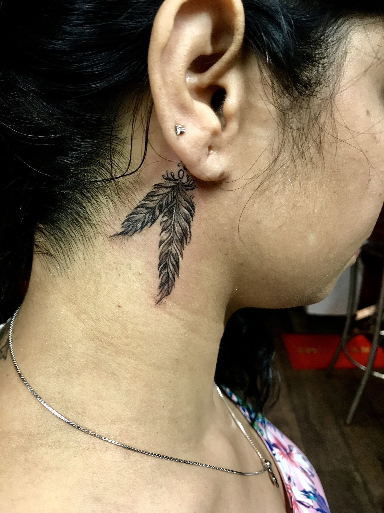 Feather tattoo