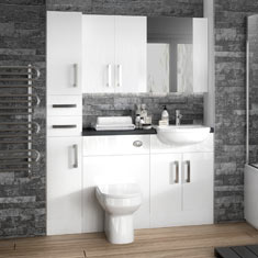 fitted-bathroom furniture