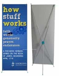 X Banner  Stand