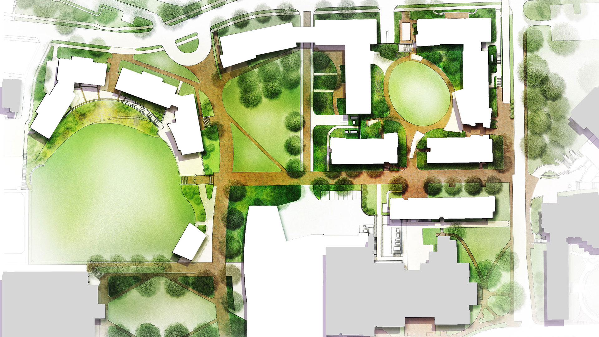 Campus Landscaping Design