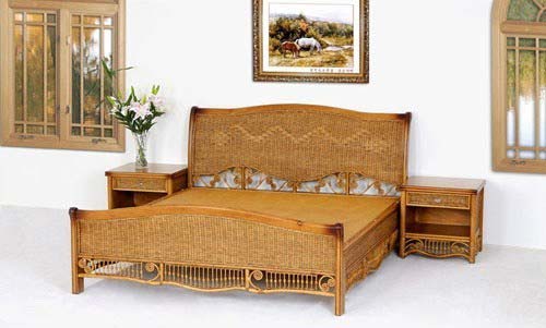 Cane Double Cot manufacturers in Hyderabad