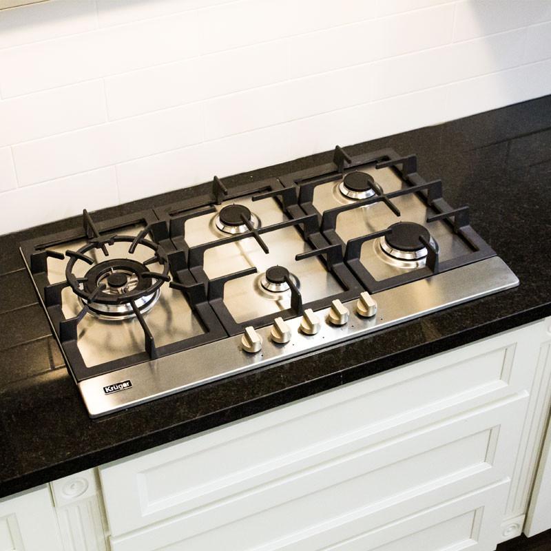Modular kitchen cooktops