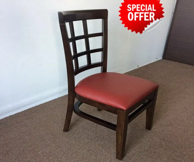 All wood dining chairs