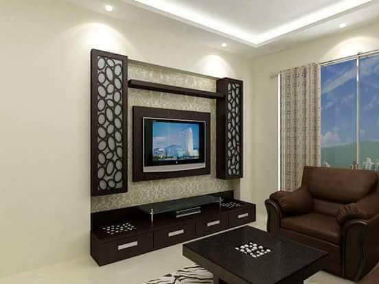 Entertainment unit interior design