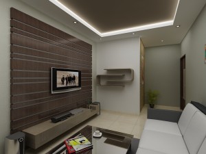 Guest room and hall
