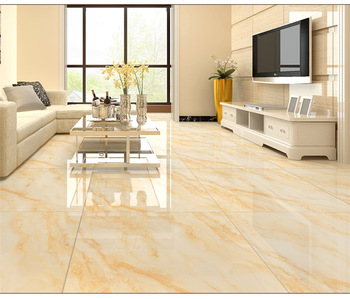 High glossy granite floor