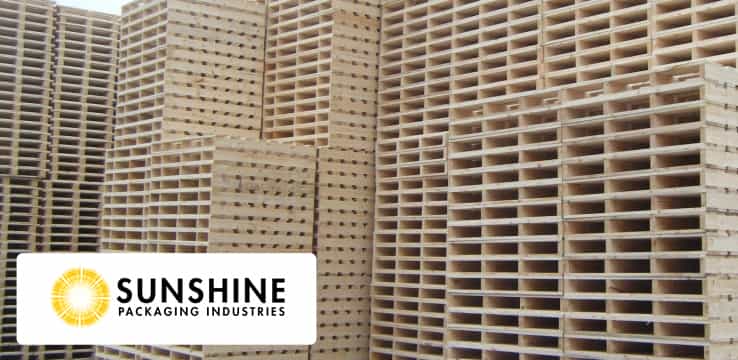 Heat Treatment Pallats ISPM 15 Wooden Pallet