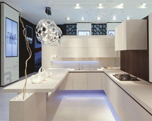 L shape kitchen design