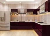 L shape kitchen interior design