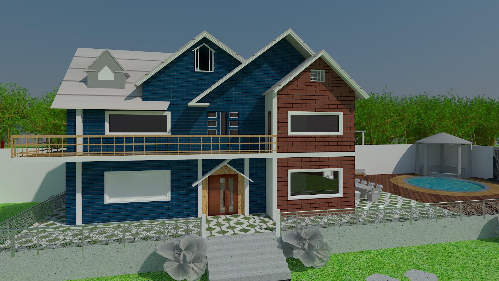 2D Designing for Farm House