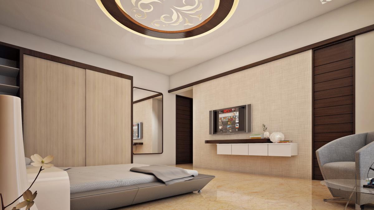 3D Master Bedroom Intreior Design