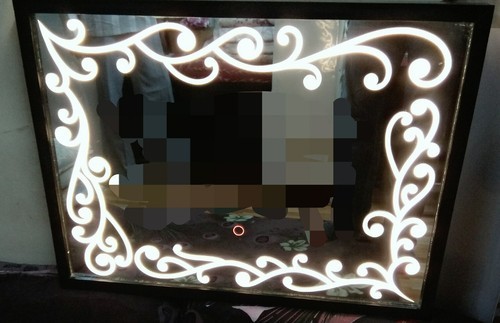 Led mirror light