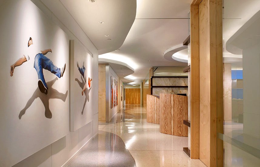 office hallway design