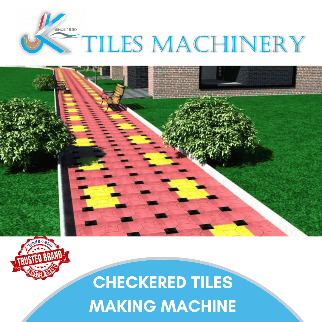 CHEQUERED TILES MAKING MACHINE