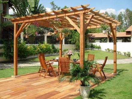 Garden Wooden Pergola