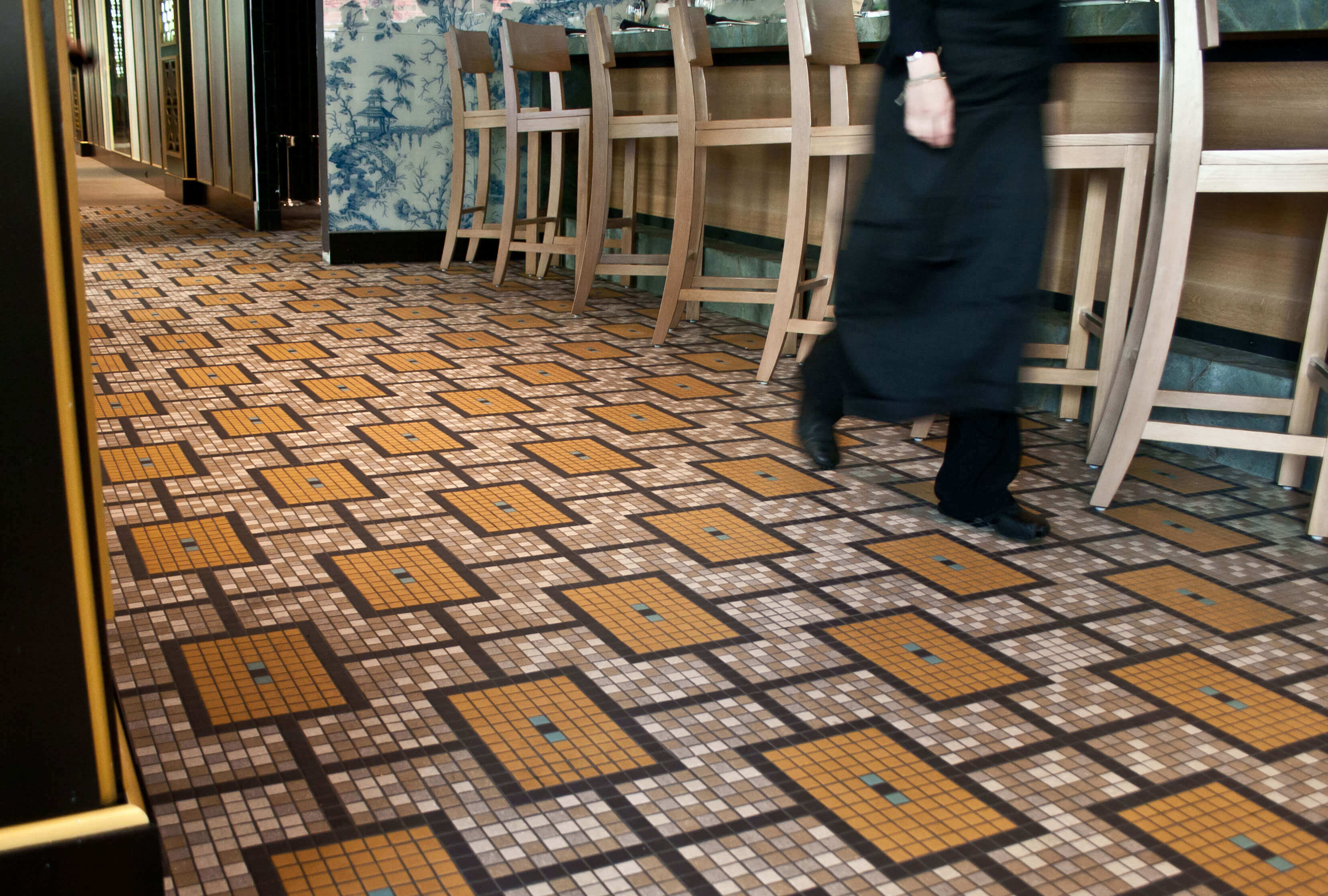 Restaurant  floor tiles