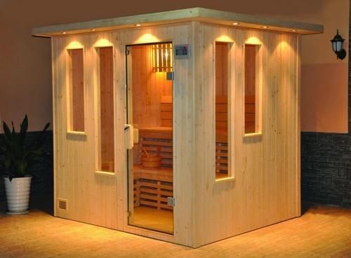 Traditional sauna bath 