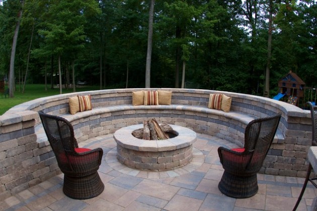 Outdoor seating areas