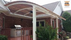 Cantilever Metal Pergola