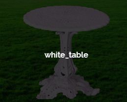 GARDEN TABLE