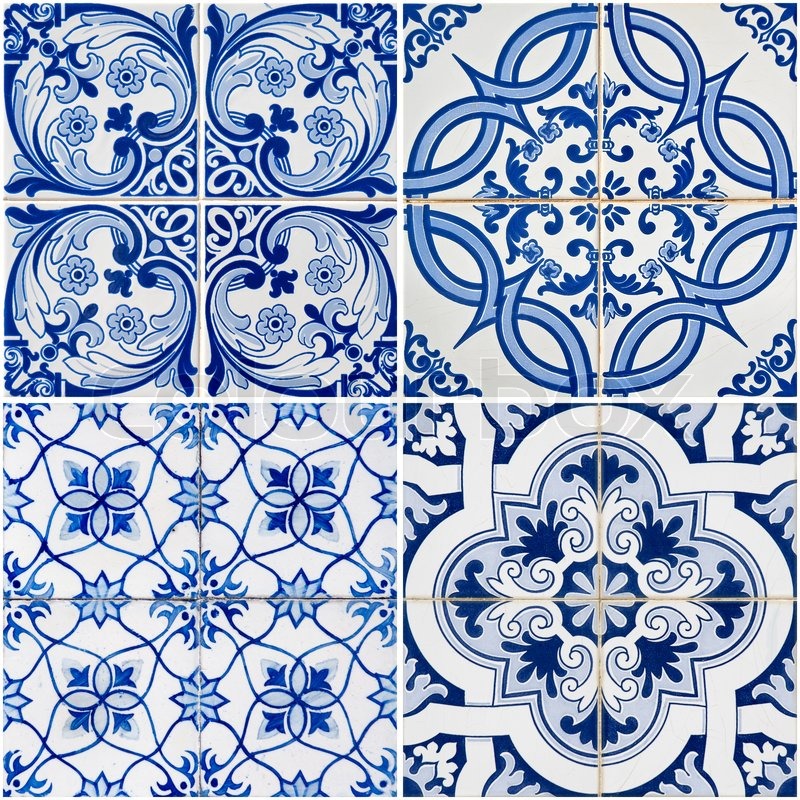 Vintage  ceramic tiles