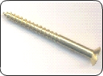 brass platted screw