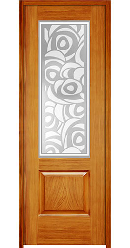 Wood finsh door