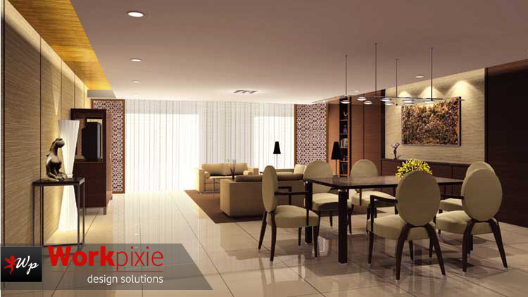 Living Room Interior Design Services in Bengaluru