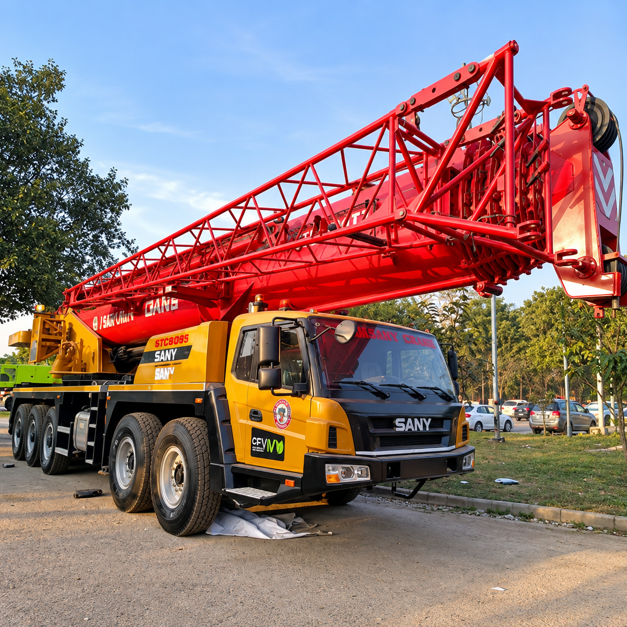 Crane on Hire in Delhi NCR