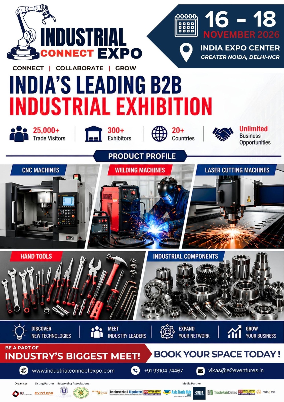 Industrial Connect Expo 2026 | B2B Industrial Exhibition