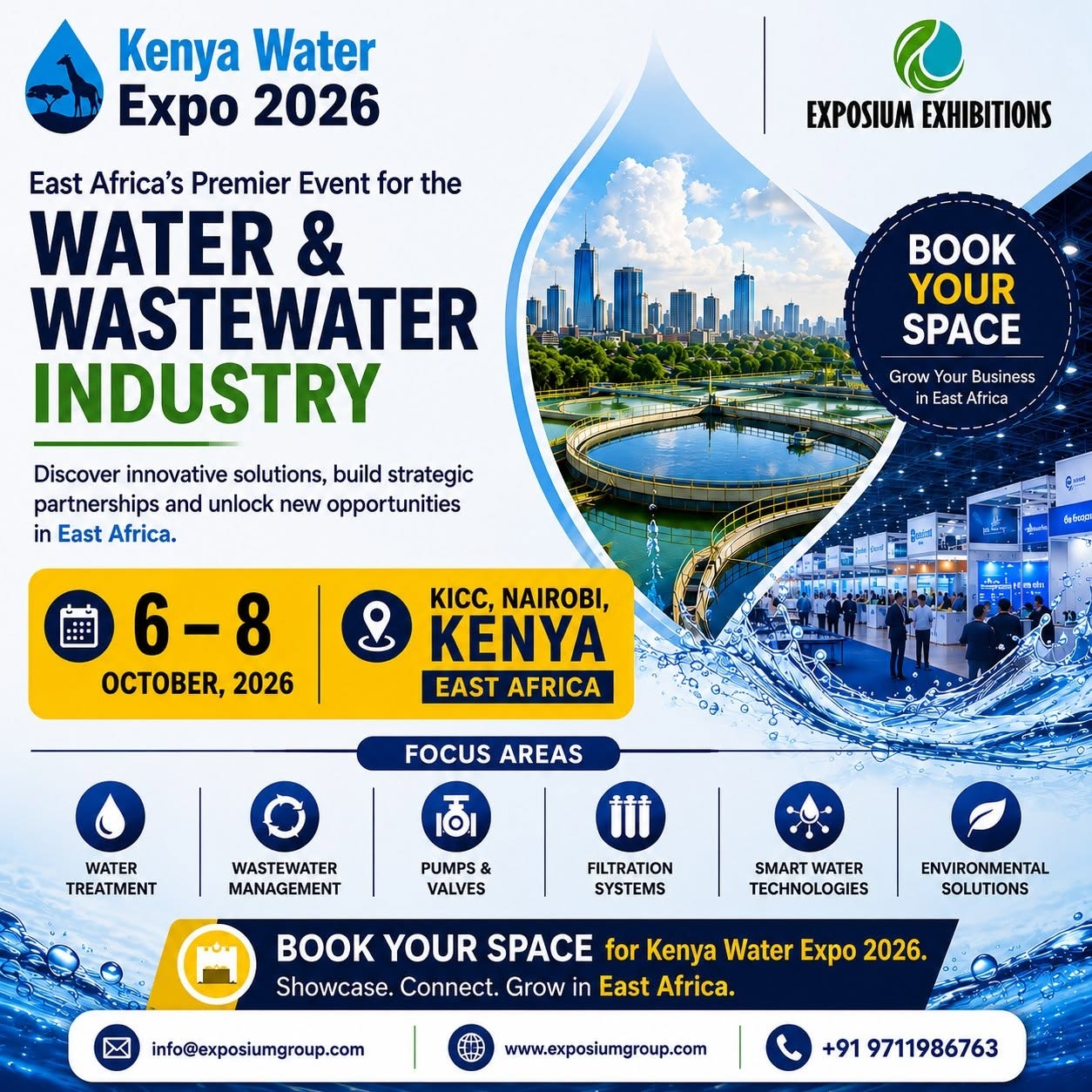 Kenya Water Expo 2026 | Water & Wastewater Exhibition in Kenya