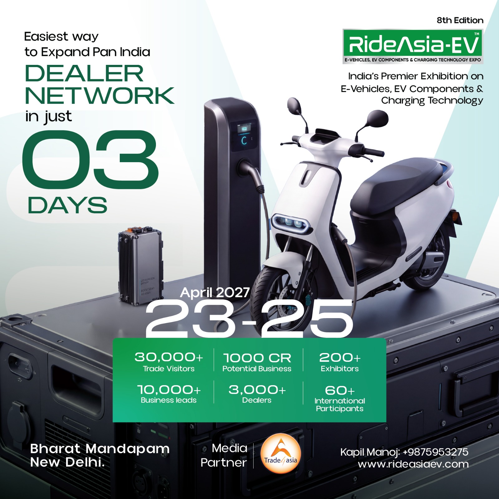 RideAsia-EV Trade Show 2027 | EV, Components & Charging Expo
