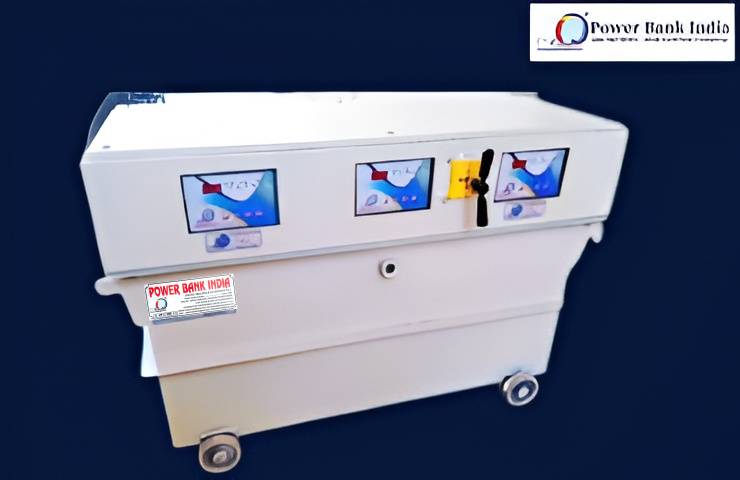 Variac Type Servo Voltage Stabilizer | Power Bank India