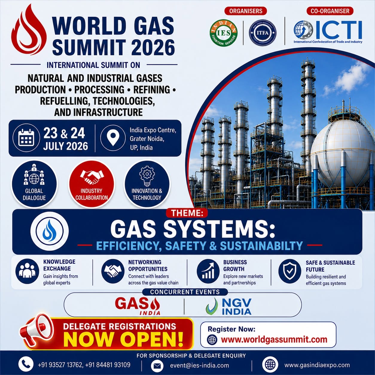 World Gas Summit 2026 | Greater Noida