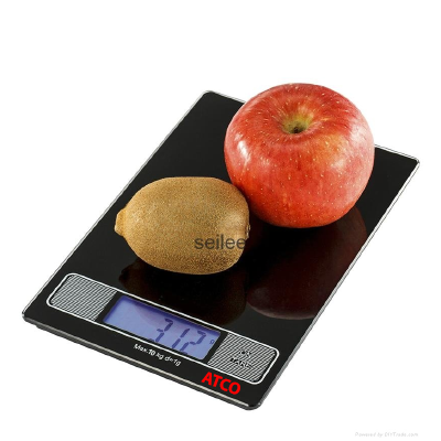 Tempered Glass platform 10kg Backlit LCD Digital Kitchen Scale Ballabhgarh Faridabad
