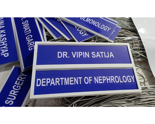 Acrylic Nameplates