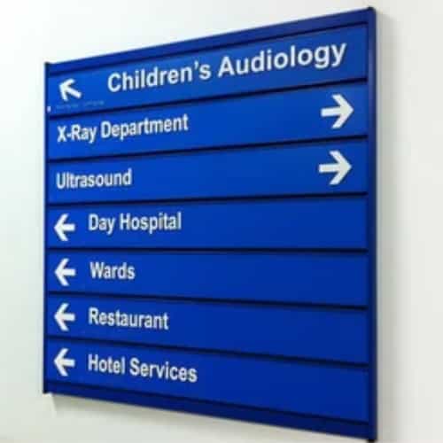 Directional Signage Acrylic