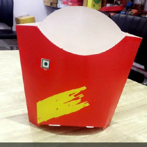 French Fries Packaging Pocket