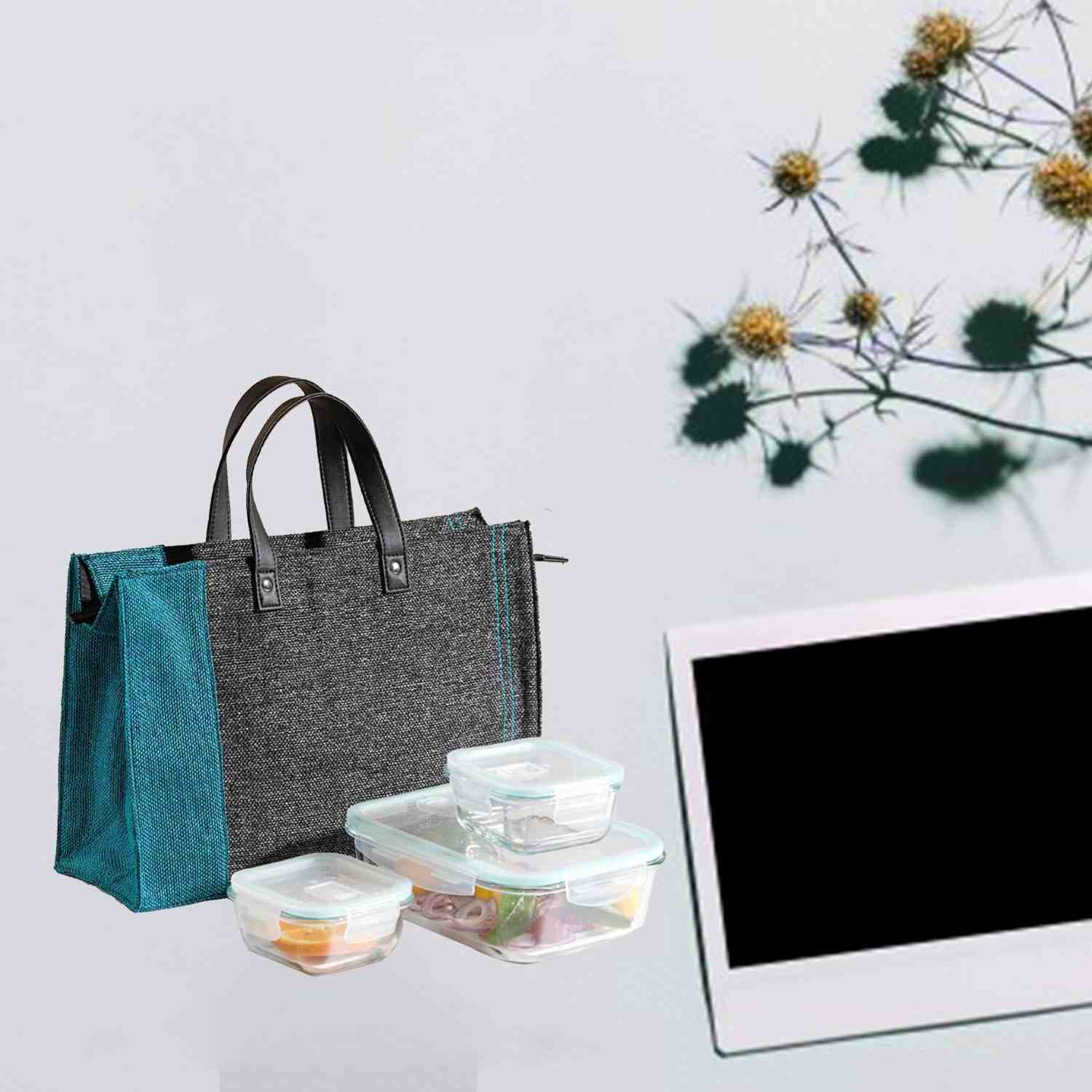 Lunch Bag And Lunch Box Set Of 4 Sector 77 Noida
