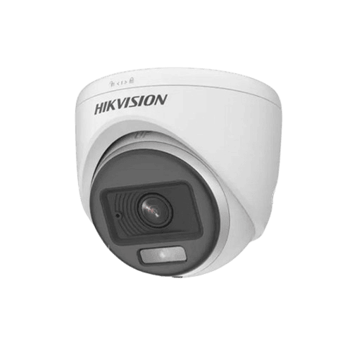HIKVISION Pro 2MP Night Color and MIC Dome CCTV DS 2CE76D0T LPFS