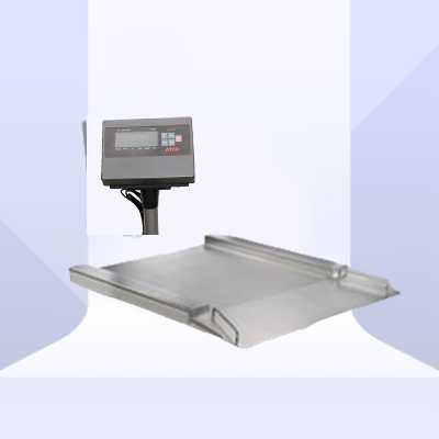 Low Profile Stainless Steel Platform Scale with ramp