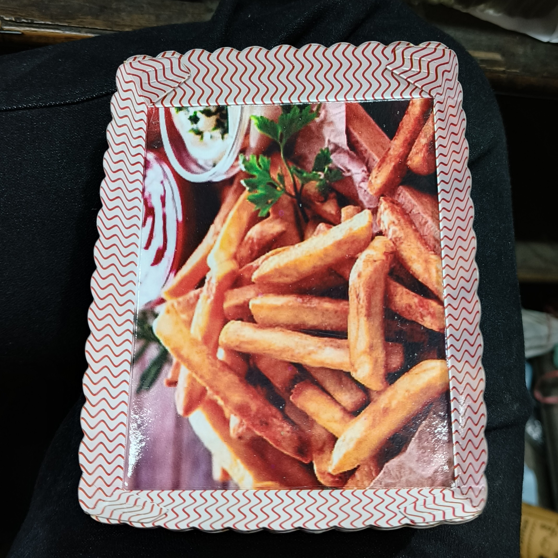 Square Snack Plate