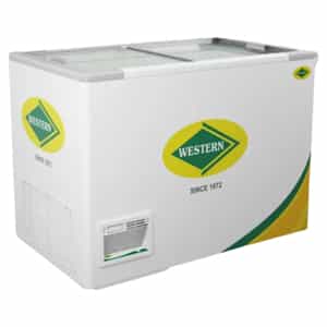 450 WESTERN GLASS TOP FREEZERS