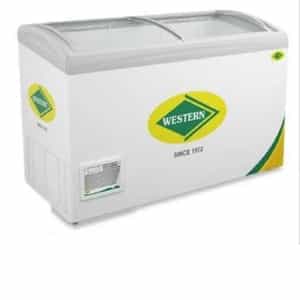 425 WESTERN CURVED GLASS TOP FREEZERS