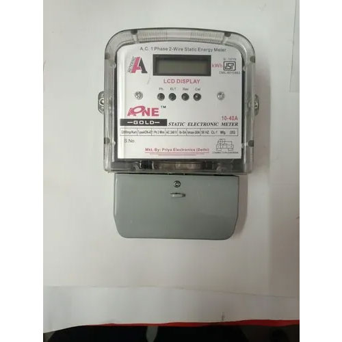 Digital Single Phase Energy Meter