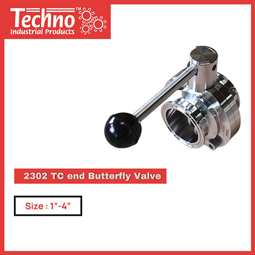 2302 TC End Butterfly Valve