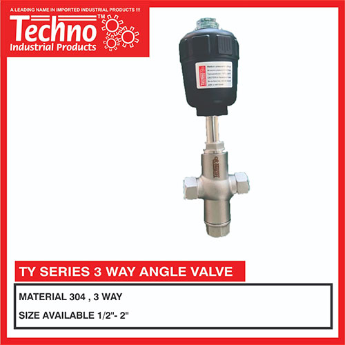 TY Series 3 Way Angle Valve